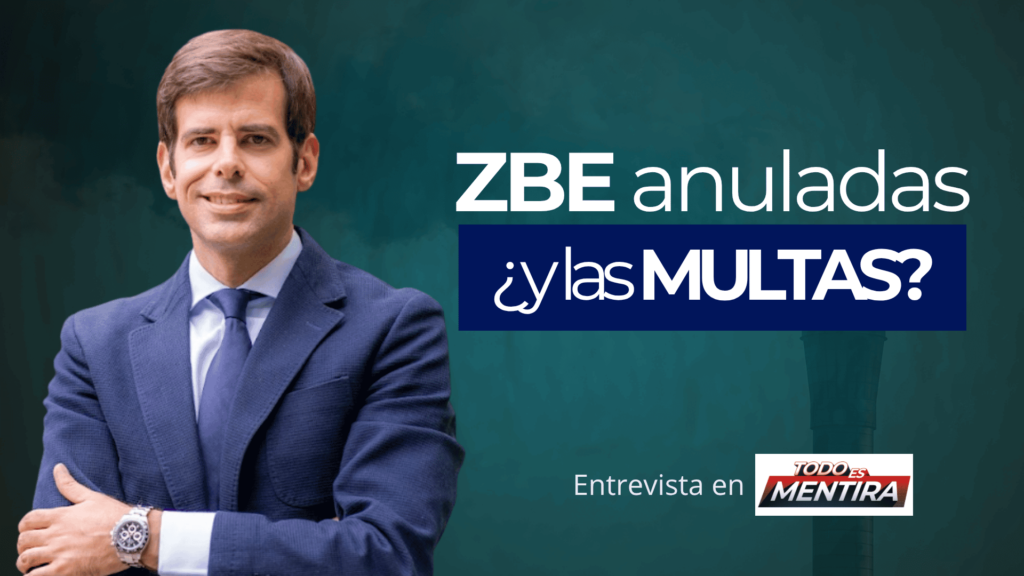Antonio Benítez Ostos entrevistado en Todo es Mentira sobre sanciones de las zonas de bajas emisiones de Madrid