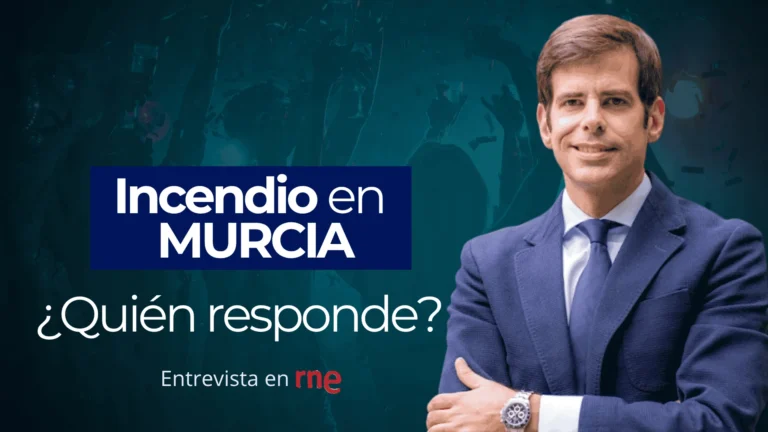 Antonio Benítez Ostos entrevistado en el Canal 24 Horas de RTVE sobre el incendio de las discotecas de Murcia