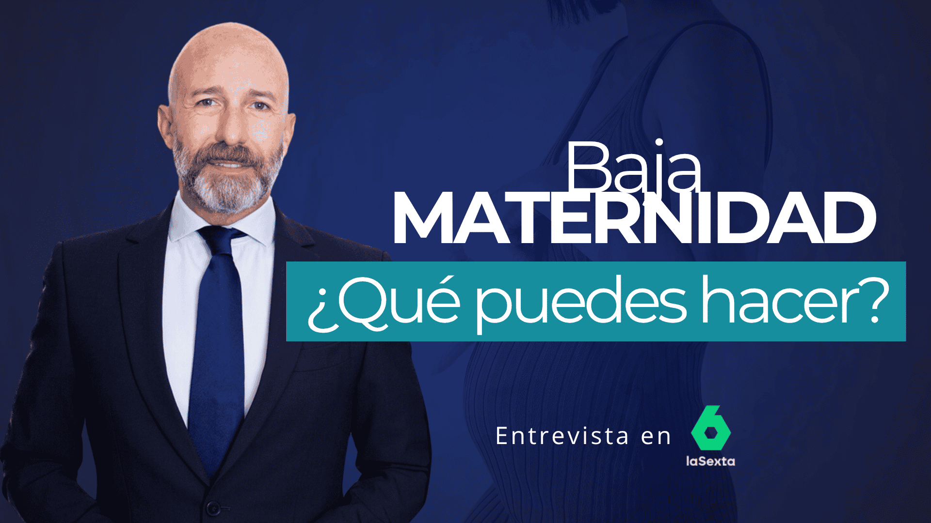 David Muñoz Zapata entrevistado en informativos La Sexta sobre la baja por maternidad
