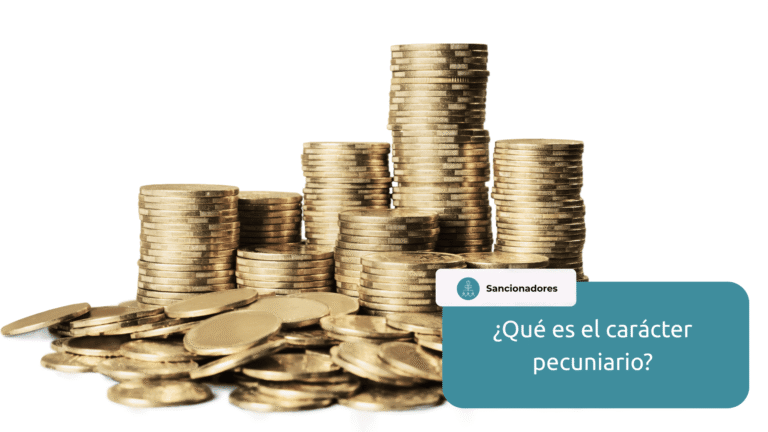carácter pecuniario