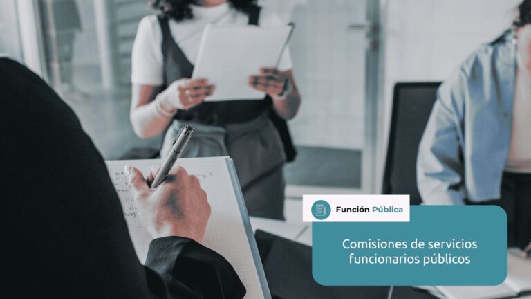 comisiones de servicios funcionarios públicos