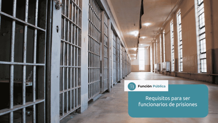 funcionario de prisiones requisitos